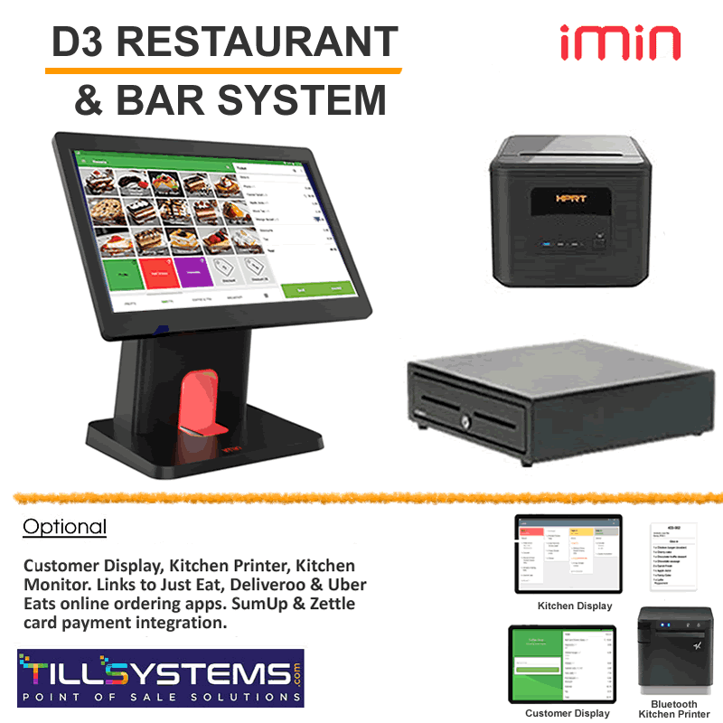 iMin D3 Restaurant EPOS System