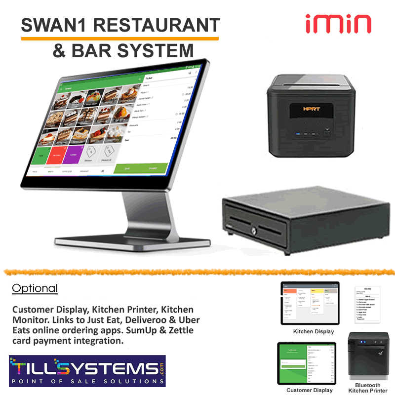 iMin Swan Restaurant & Bar EPoS System