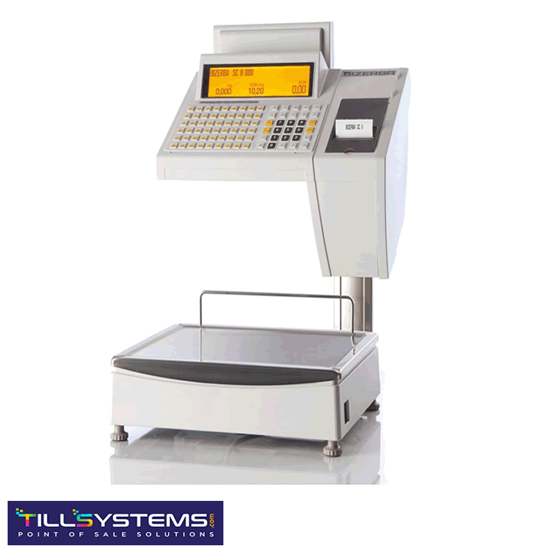 Bizerba SC II 800 Retail Label Printing Scale