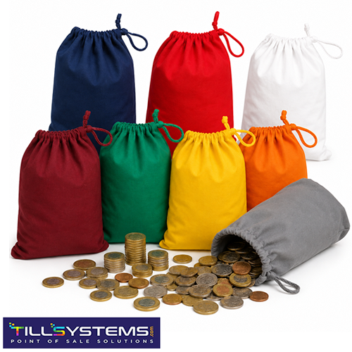 Cloth Coin Bags with Drawstring (Packs of 10) Cloth Coin Bags with Drawstring (Packs of 10)