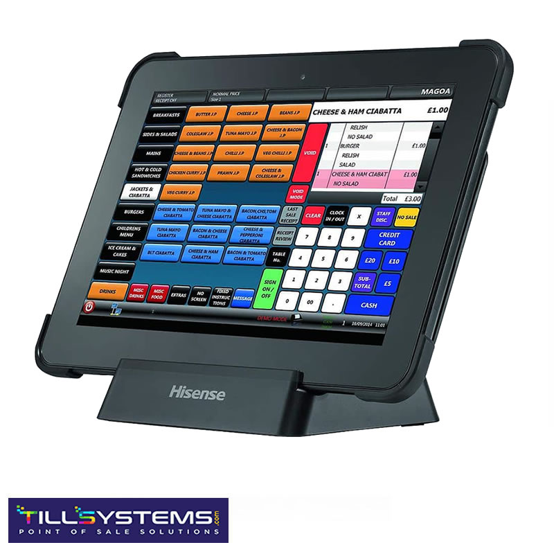 Hisense 10" Waiter Tablet with SamTouch