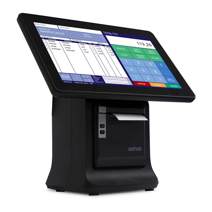 Oxhoo Zeo 14" POS Terminal with Integrated Printer