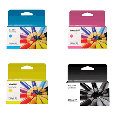 Full Set of Ink Cartridges for LX2000e