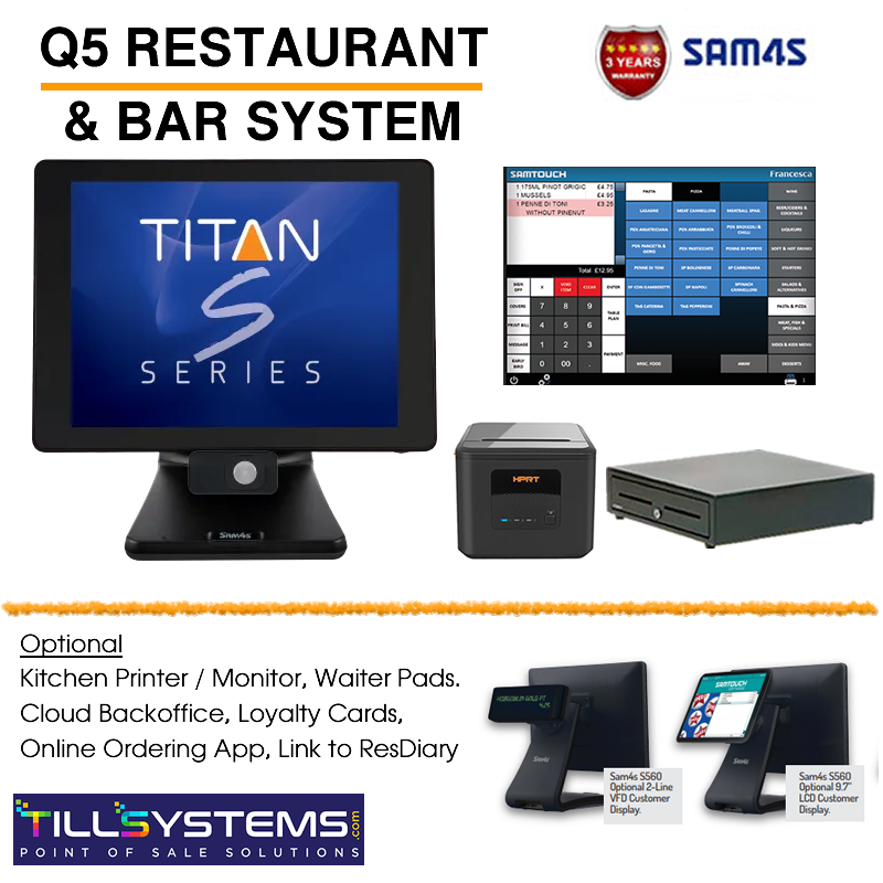 Q5 Restaurant & Bar EPoS System