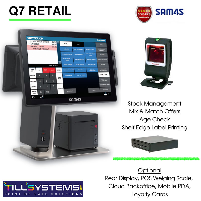 Sam4s Q7 (Forza) Retail EPoS System