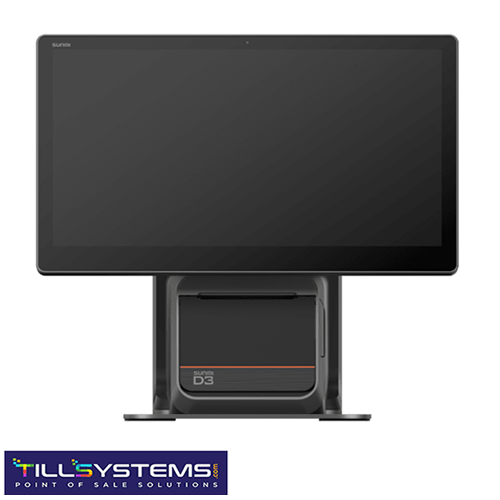D3 15.6" Android Smart POS Terminal w/Integrated 80mm Printer