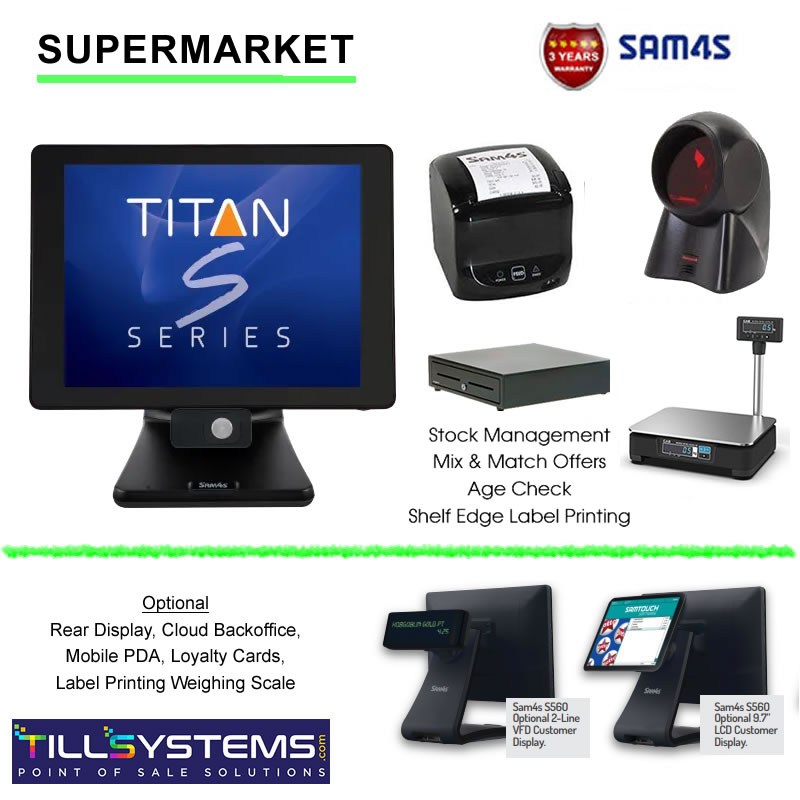 Sam4s Supermarket EPoS System