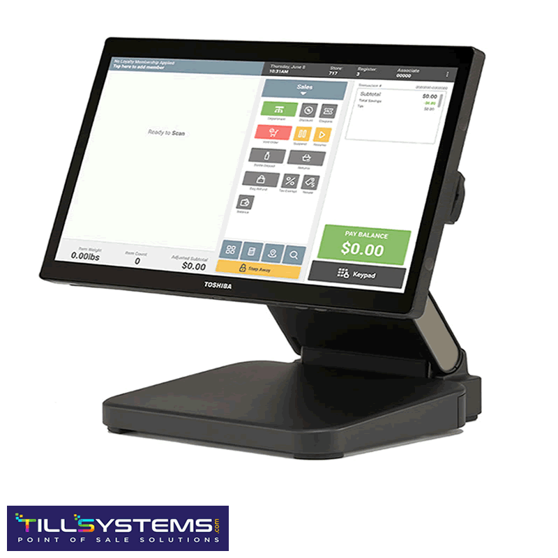 Toshiba TCx810 (Celeron) Touchscreen POS Terminal