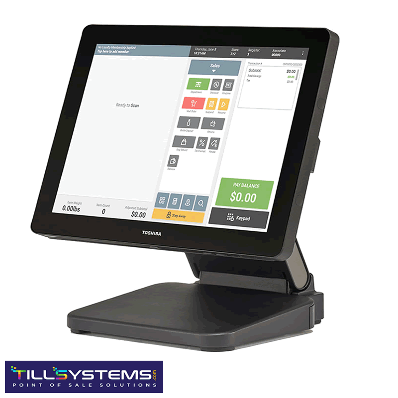 Toshiba TCx810e (Celeron) Touchscreen POS Terminal